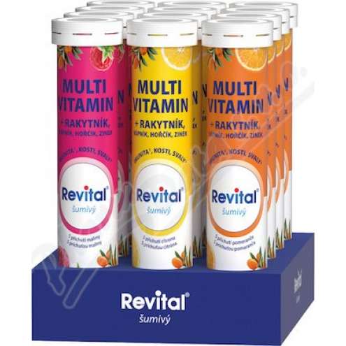 Revital Multi s rakytníkem 20 šumivých tablet